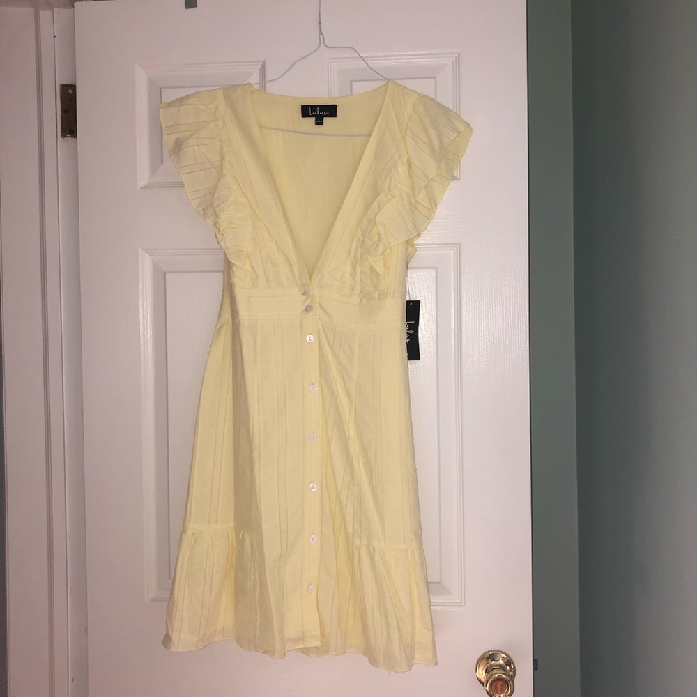 Soft Yellow Dress